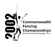 Event logo - 2002 Commonwealth Fencing Championships - Newcastle, Australia