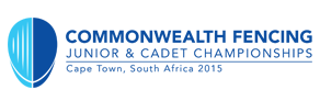 Event logo - 2015 Commonwealth Junior and Cadet Championships - Cape Town, South Africa