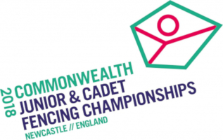 Event logo - 2018 Junior/Cadet Championships - Newcastle upon Tyne, England